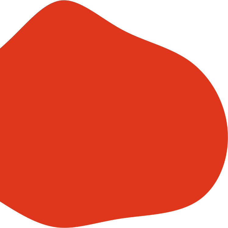 Forme décorative rouge